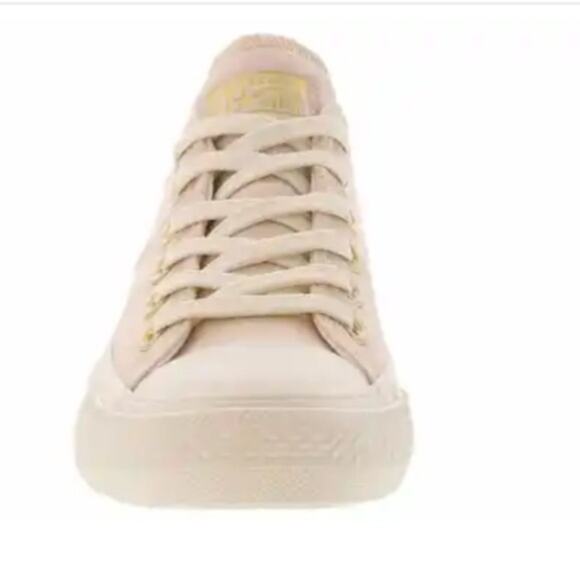 NEW CONVERSE ALL STAR CHUCK TAYLOR MADISON OX CANVAS SNEAKERS BEIGE WHITE GOLD 8 - Picture 6 of 10